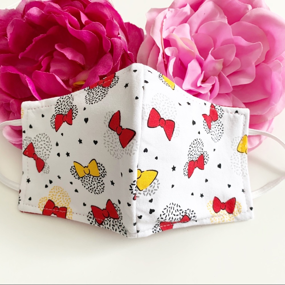 Minnie Girls Handmade Face Mask